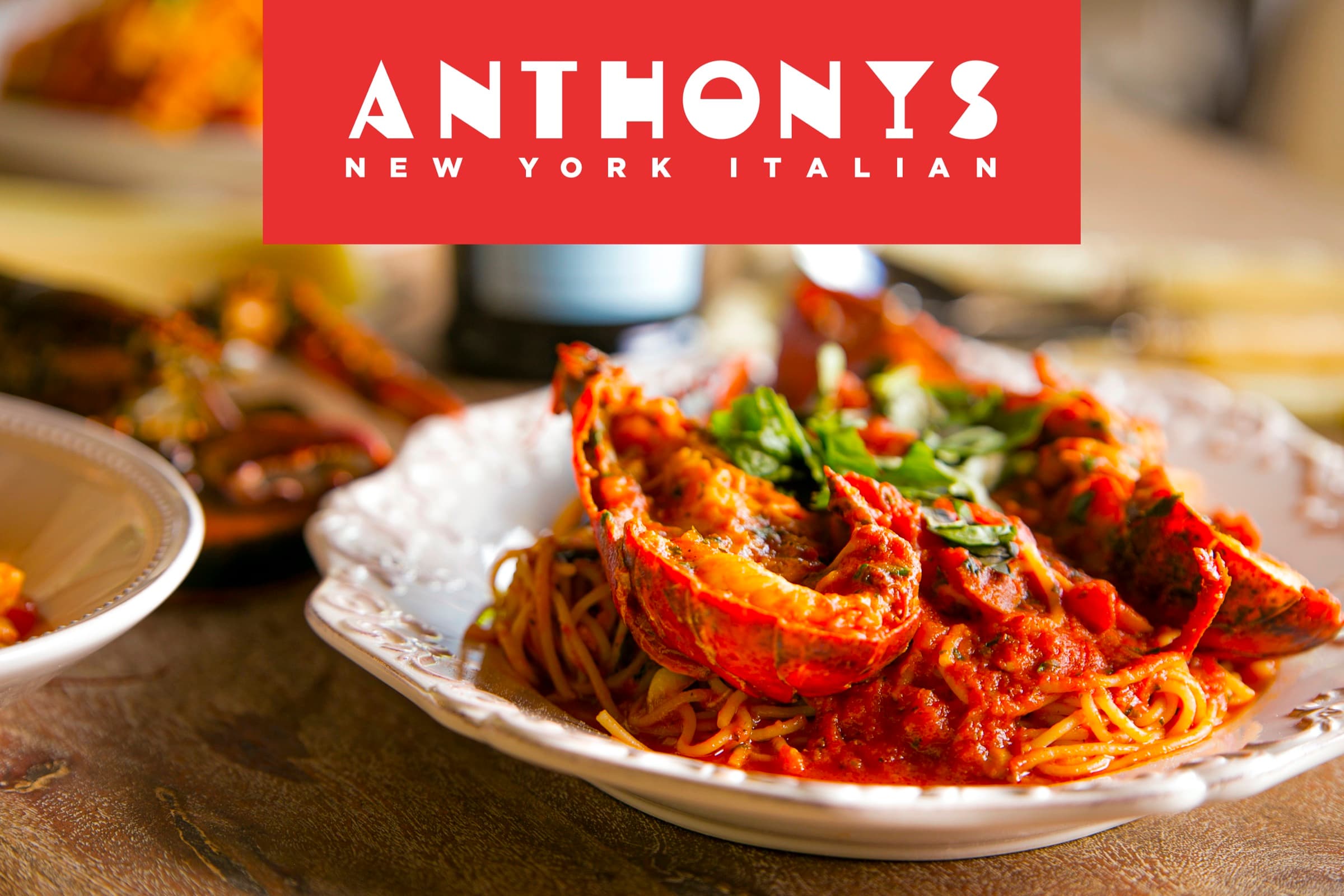 Interior of Anthonys New York Italian in Houston